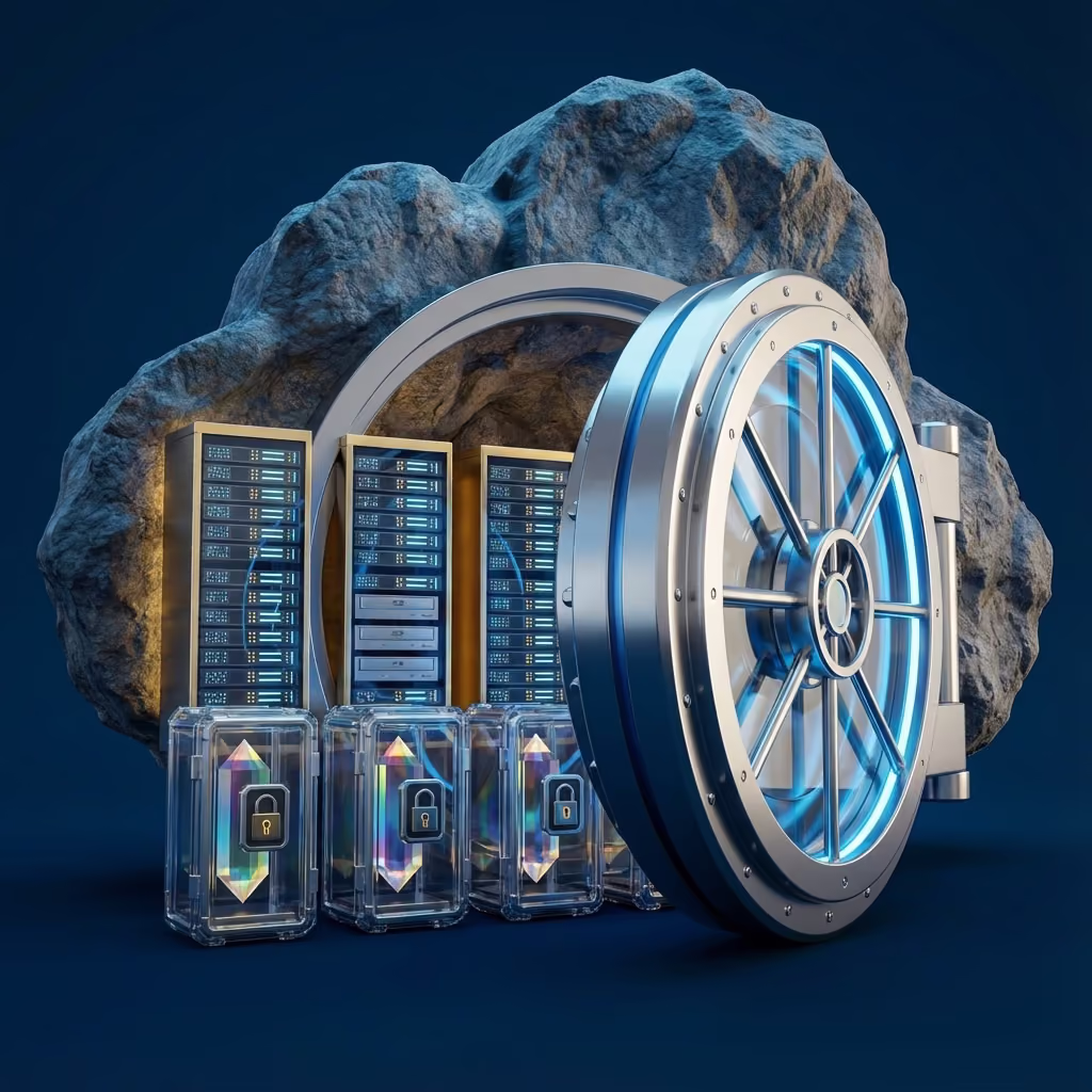 Technician working on computer