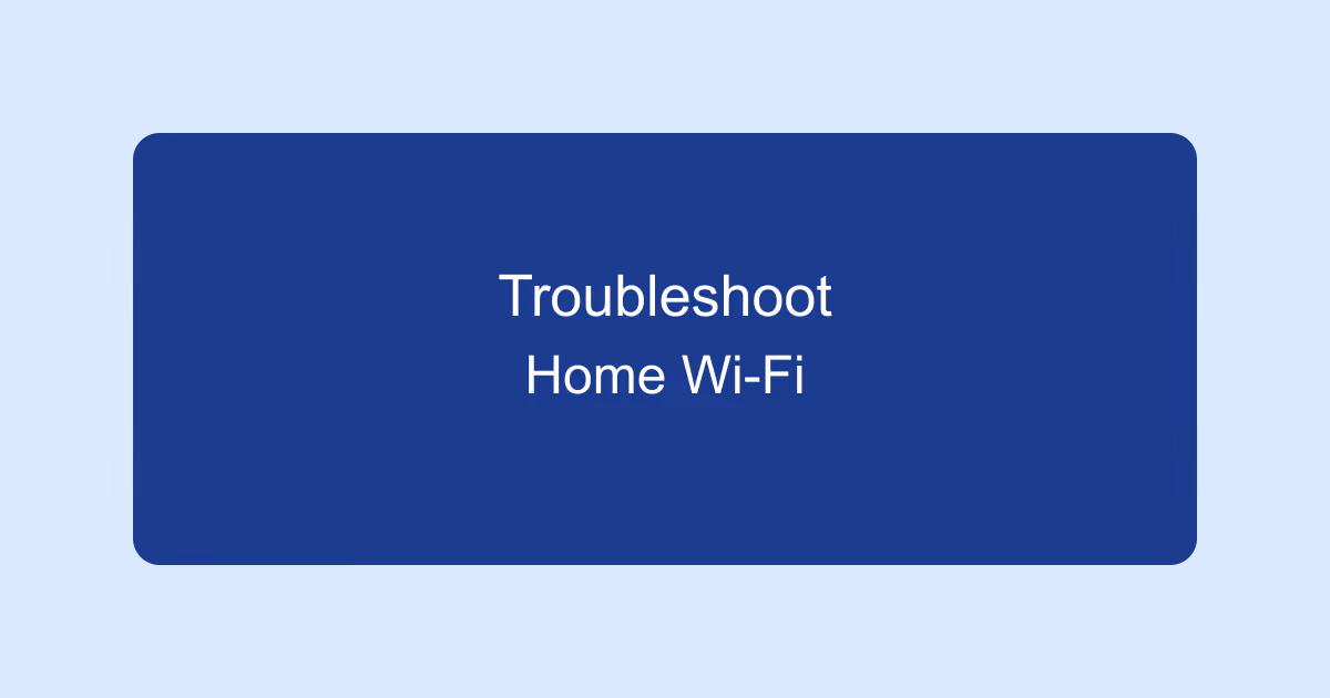 A Wi-Fi router with a red warning light, indicating a network problem